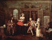 William Hogarth The Inspection oil painting